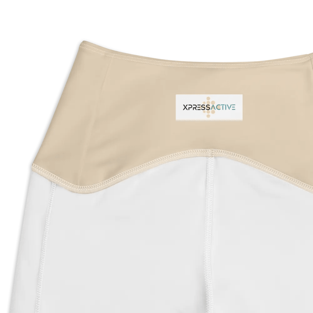 Pastel Cream Leggings with Pockets product image (8)