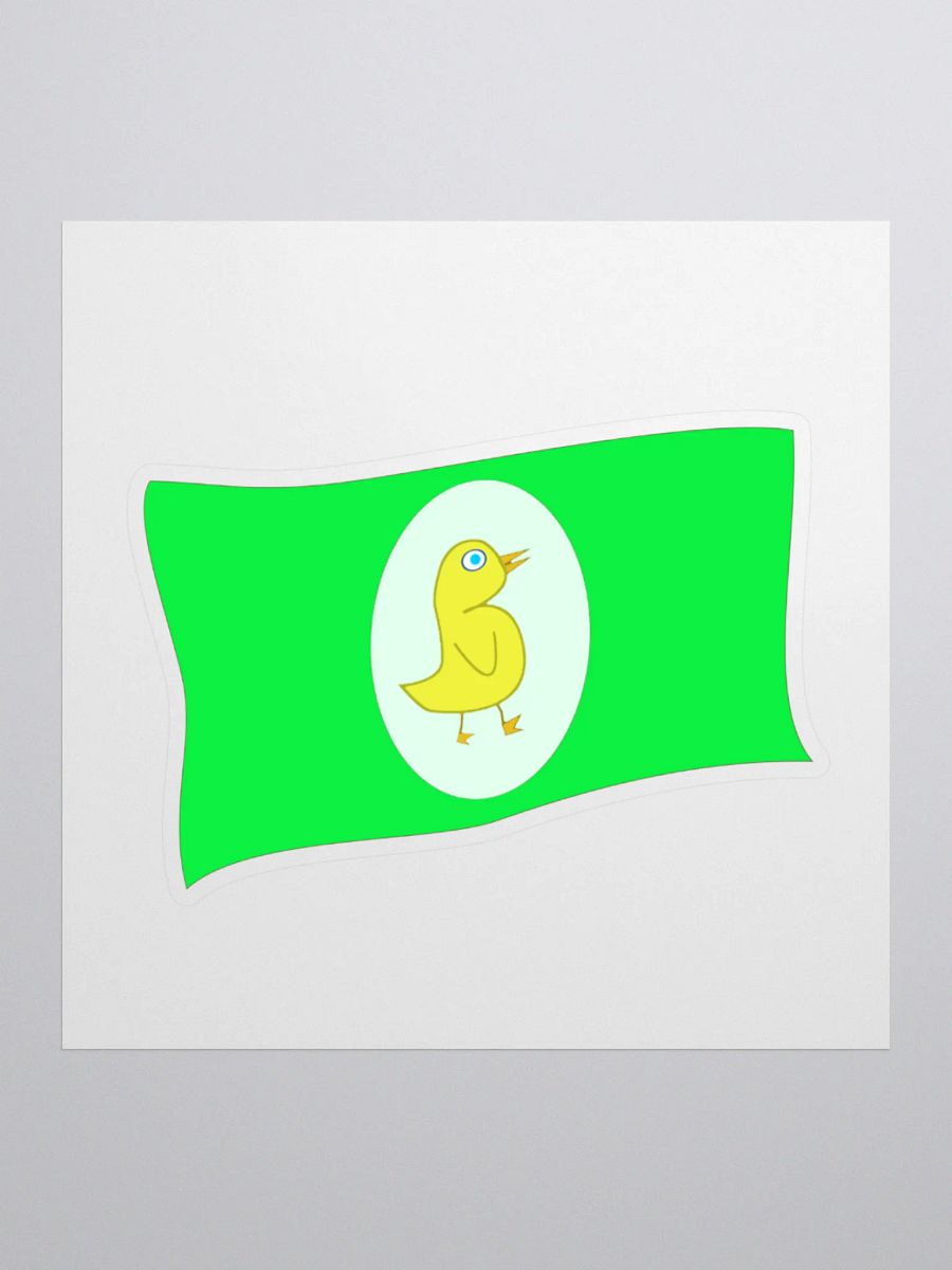 Quackers Bill Kiss-Cut Sticker product image (1)