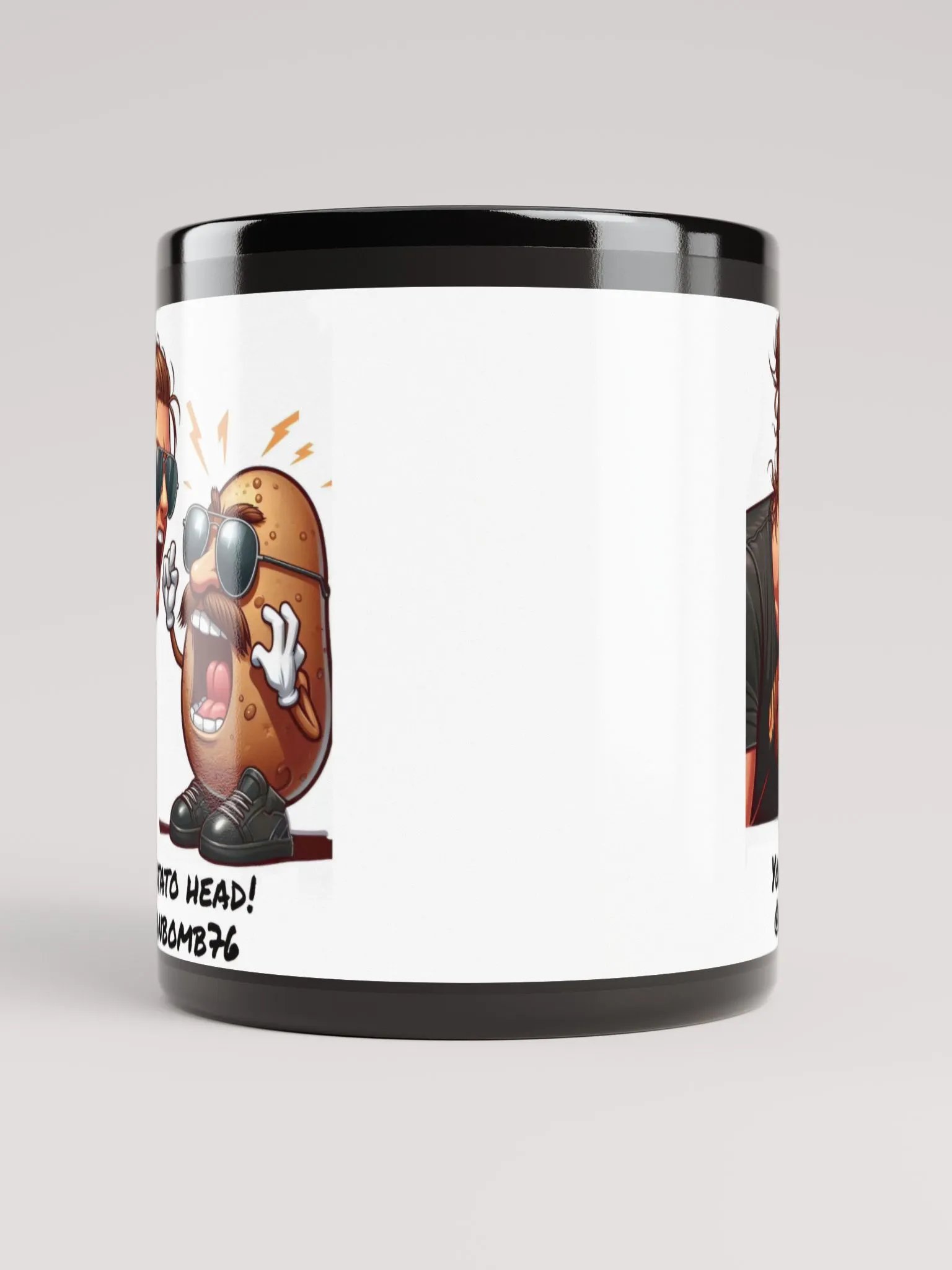 ETHANBOMB - POTATO MUG (BLACK) product image (9)