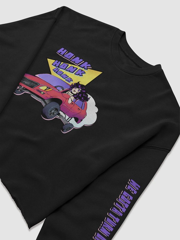 Turn Off The Car Crop Sweatshirt - Arm product image (2)