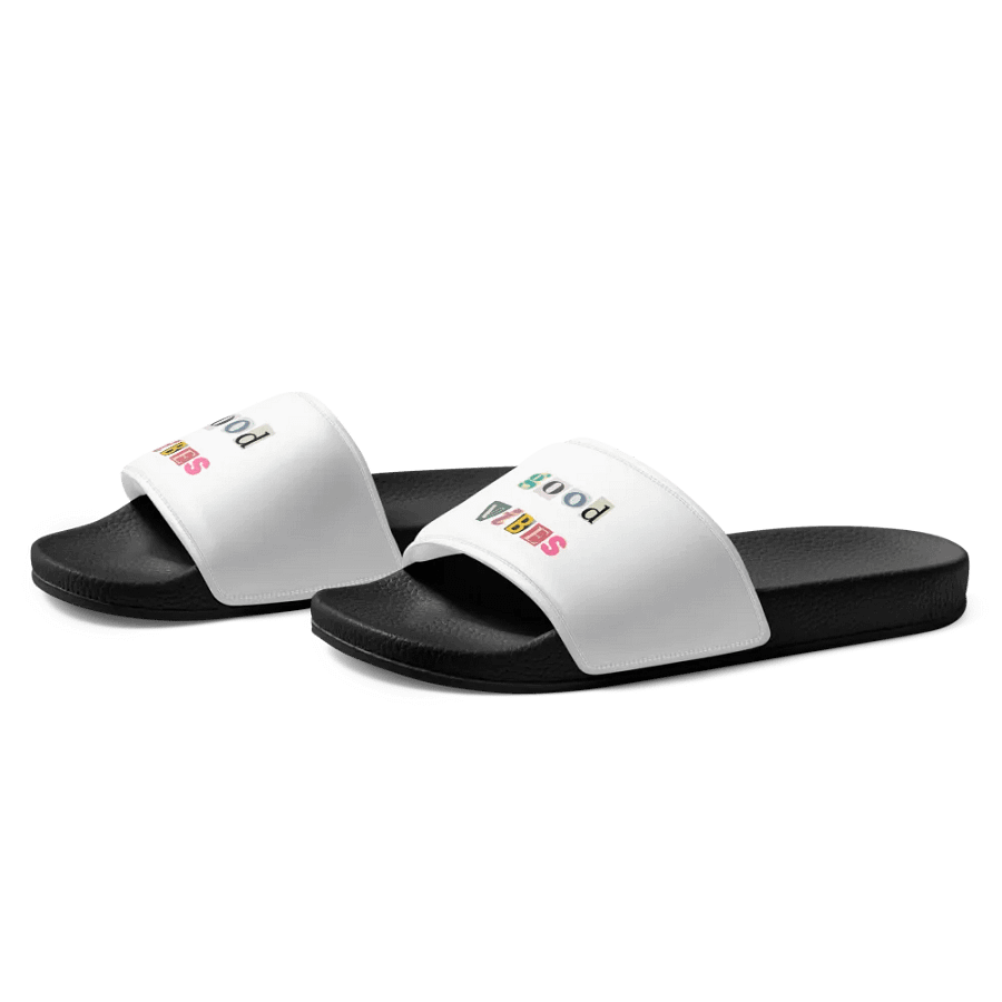 Good Vibes Collage Men's Slides product image (6)