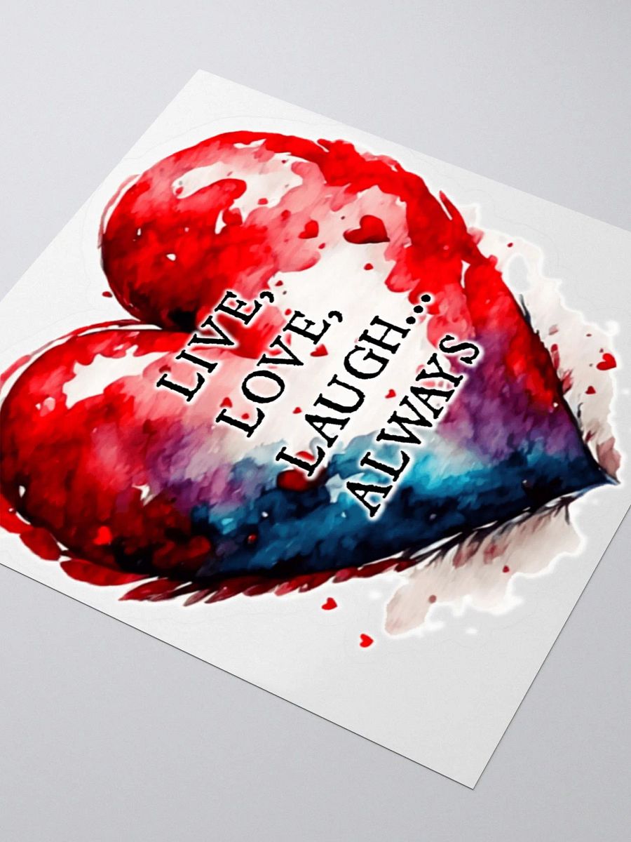 Live , Love , Laugh Sticker product image (3)