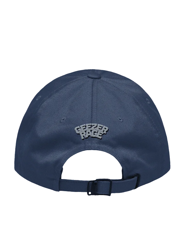 Geezer Rage Classic Dad Hat (Grey & Blue) product image (7)