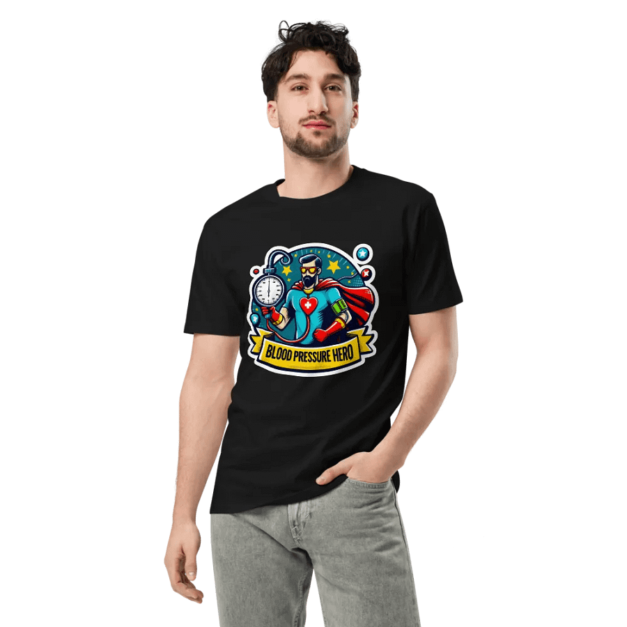 Blood Pressure Hero Unisex Tee product image (4)