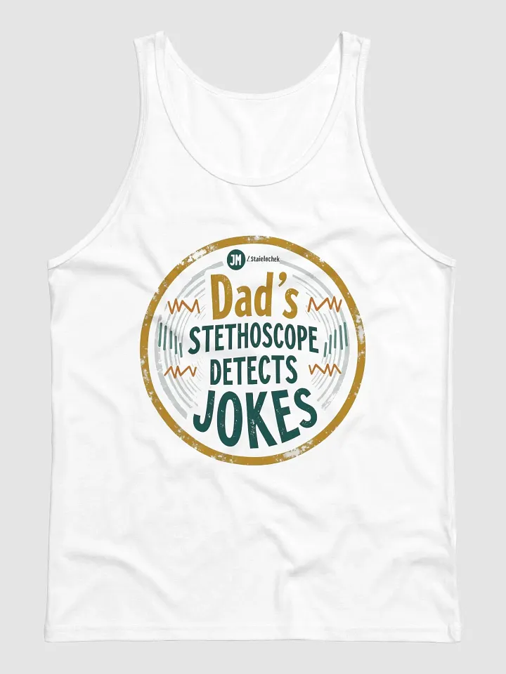 Dad's Stethoscope Circle Design Tank product image (3)