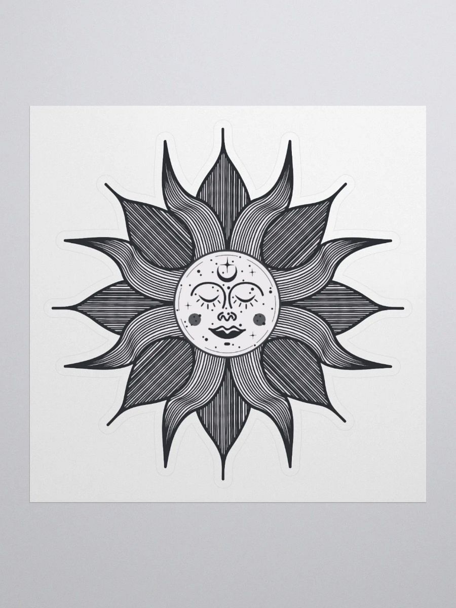 Mystic Sun Kiss Cut Sticker product image (3)