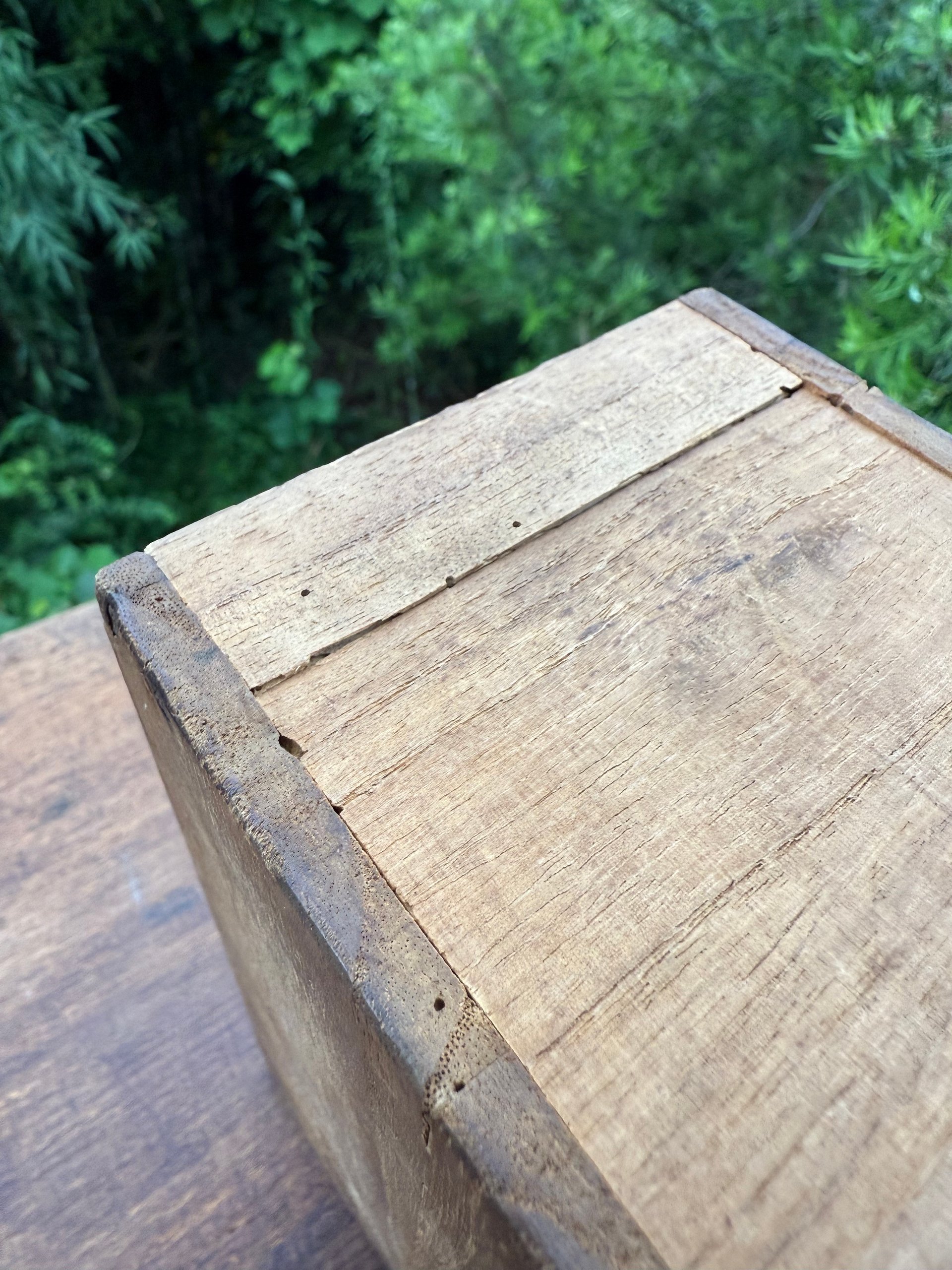 🎎 Antique Japanese Wooden Sake Tokuri Box with Calligraphy – Japan Antique Roadshow product image (6)