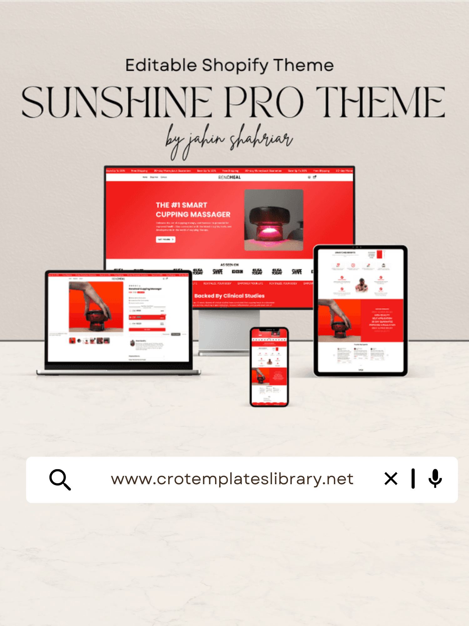 SunShine Pro Theme 👉 Editable Shopify Theme product image (1)