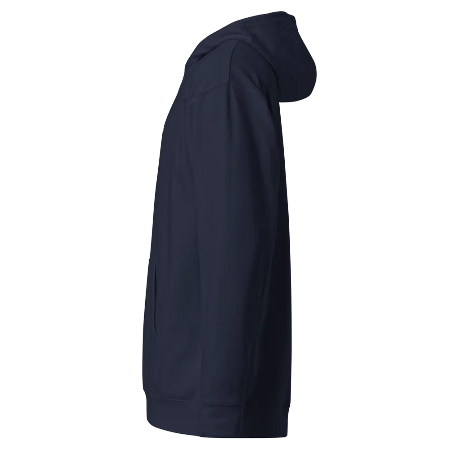 Tsuki Embroidered Hoodie - Navy product image (3)