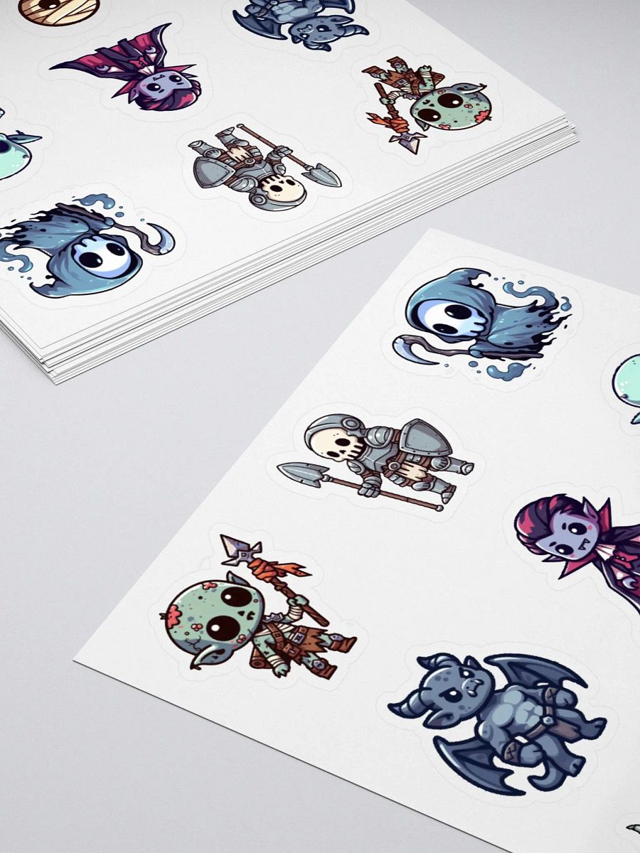 Macabre Minions | 9 Kiss Cut Stickers product image (12)