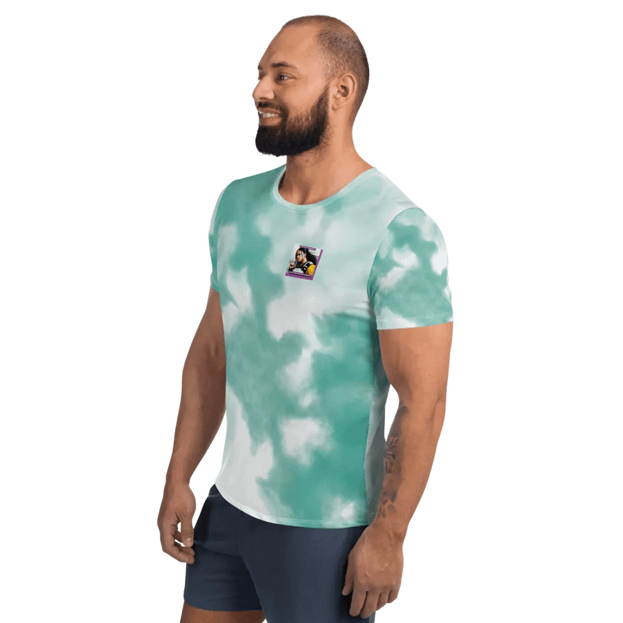 Cloud Nine All-Over Athletic Tee product image (7)