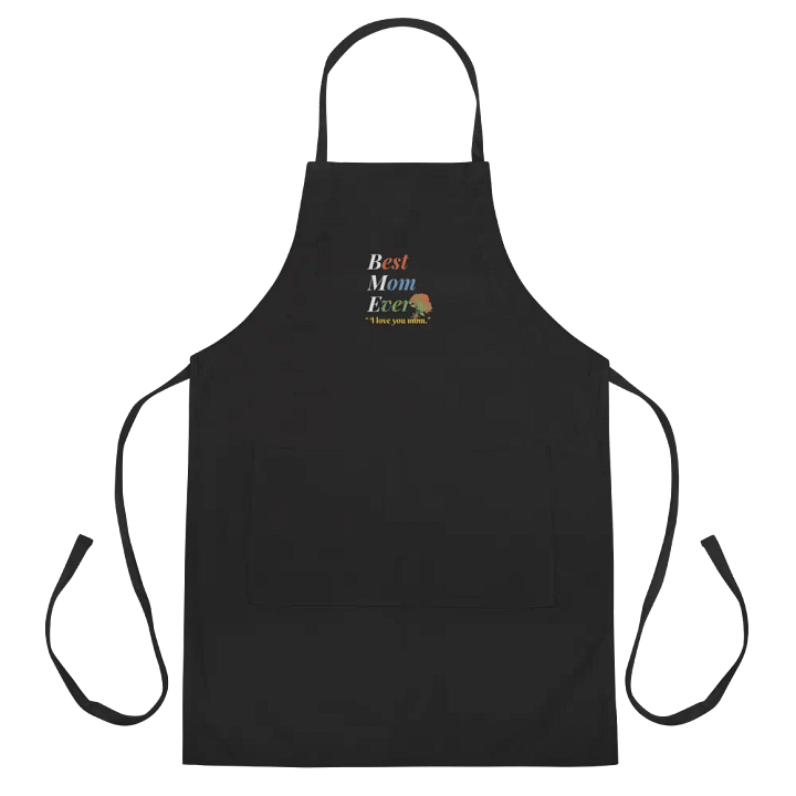 Best Mom Ever Embroidered Cooking Apron product image (2)