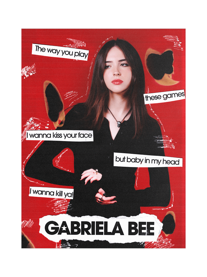 Gabriela Bee "I Dare Ya" Poster product image (1)