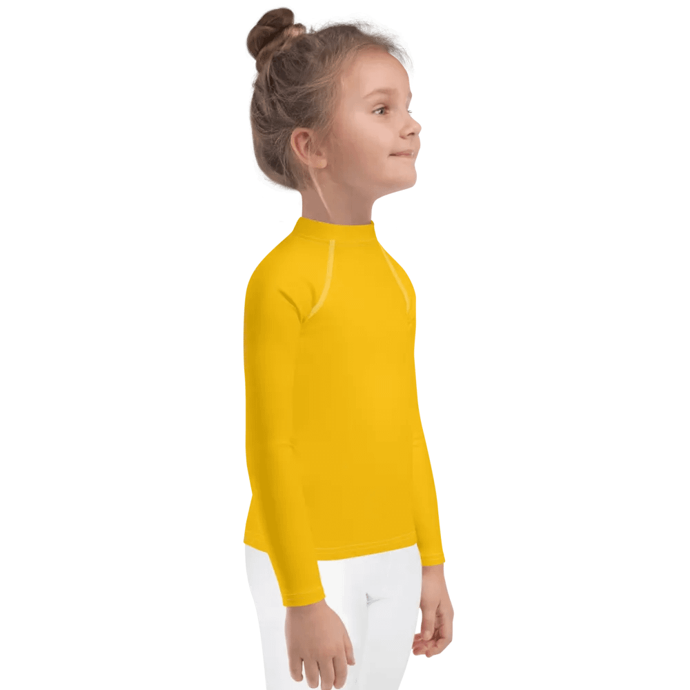 Kids Plain Color Amber Rash Guard product image (4)