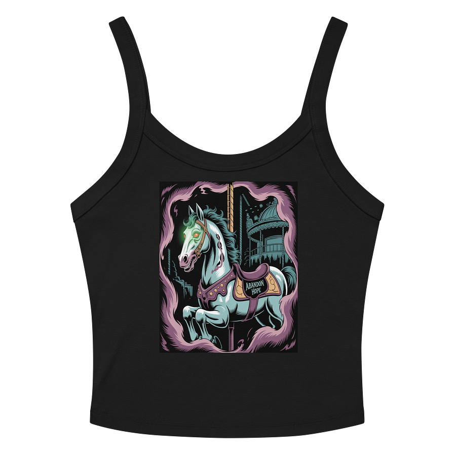 Abandon Hope Women's Tank Top by Midnight Veil Designs - Gothic Style product image (2)
