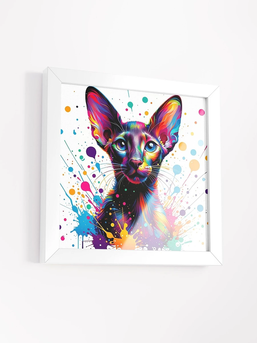 Framed High-Quality Matte Poster (in): Oriental Shorthair product image (43)