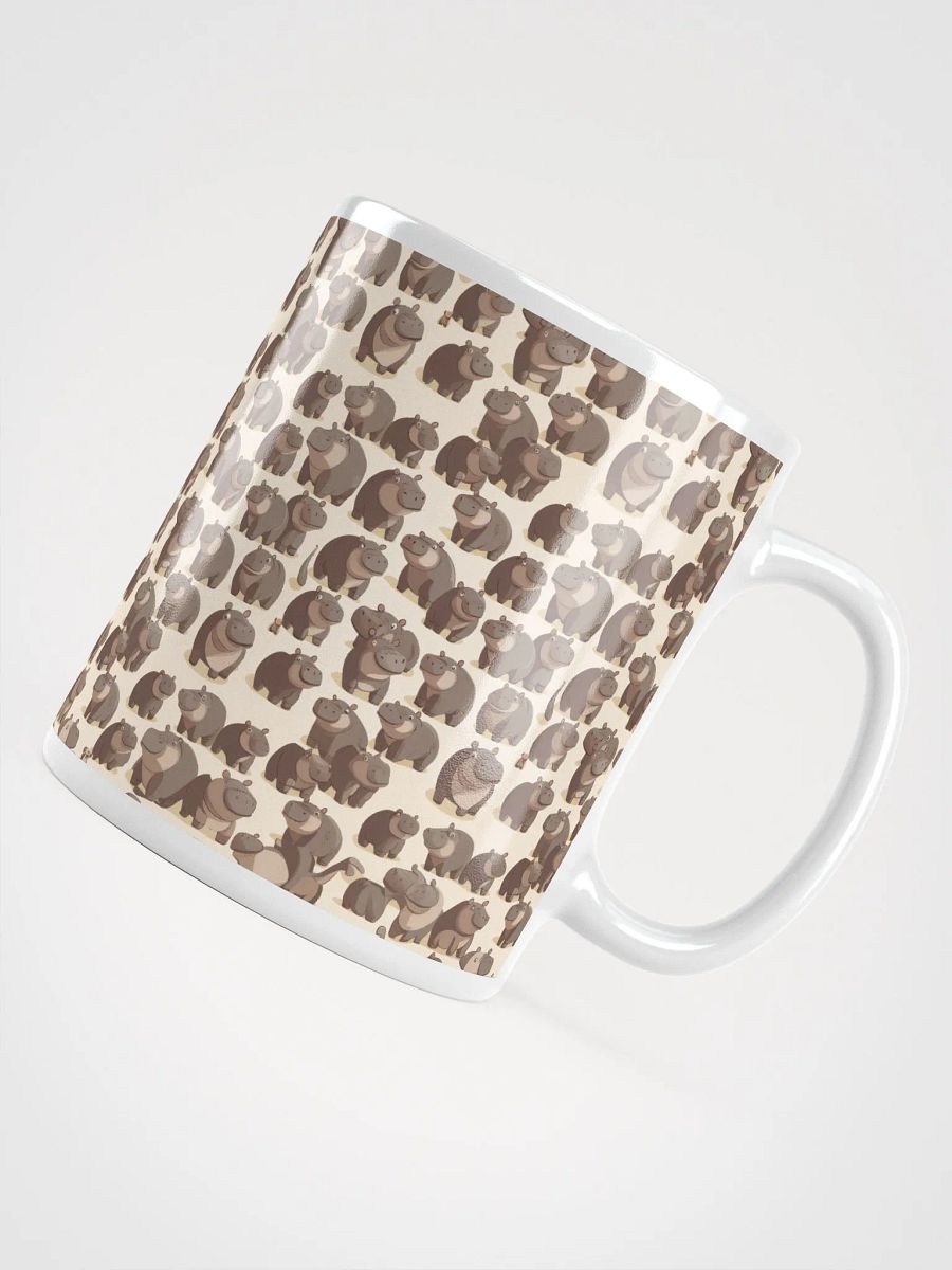 Happy Hippo Pattern Mug product image (10)