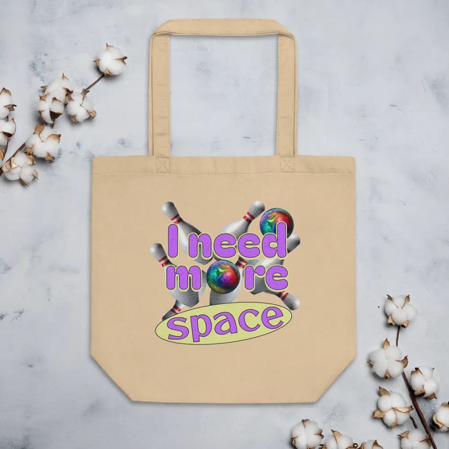 I Need More Space Bowling Tote Bag product image (3)