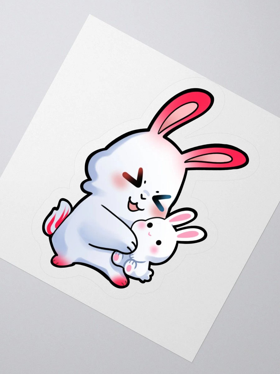 Camellia Snuggle Plushie Sticker product image (2)