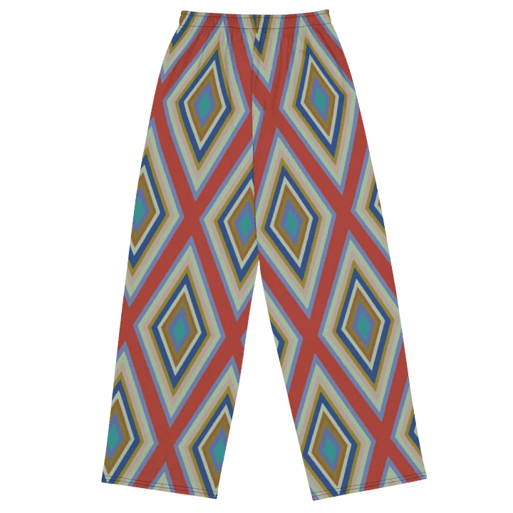 Colorful Diamonds Variation 4 Wideleg Pants product image (1)