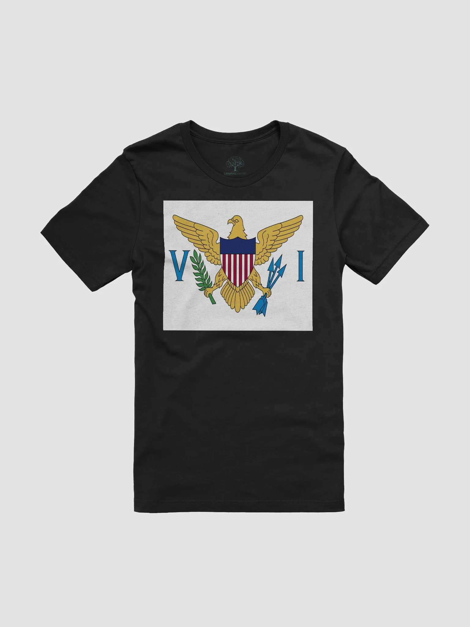 Supersoft Unisex T-Shirt - U.S. Virgin Islands Flag Design product image (3)