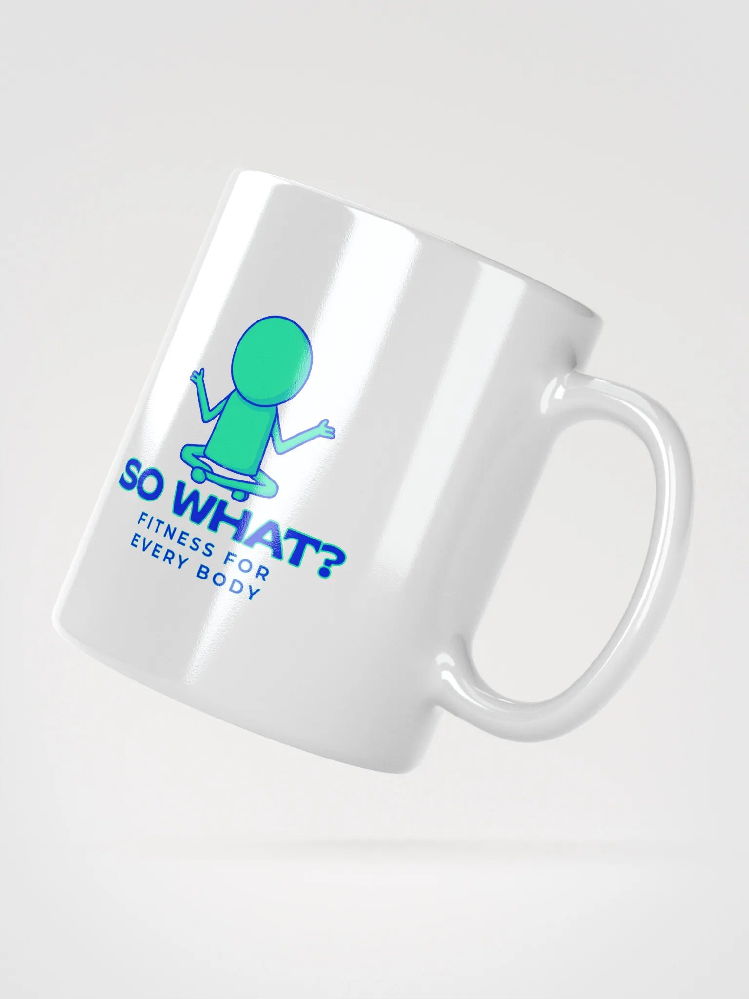 So What? Fitness Coffee Mug (White) product image (2)