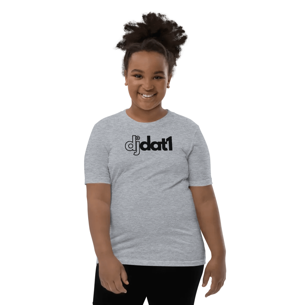 [DJDAT1] Youth T-Shirt (black logo) product image (69)