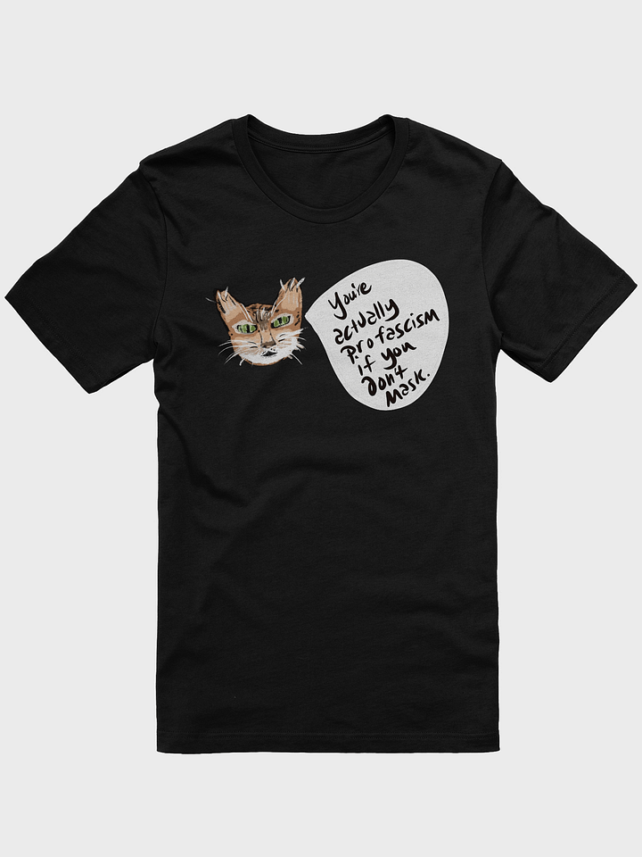 Kitty Mask Thoughts tee product image (2)