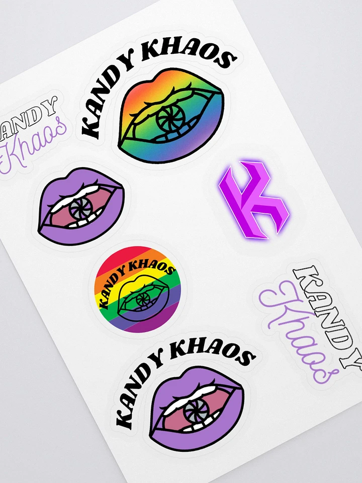 Kandy Khaos Logo Stickers product image (1)