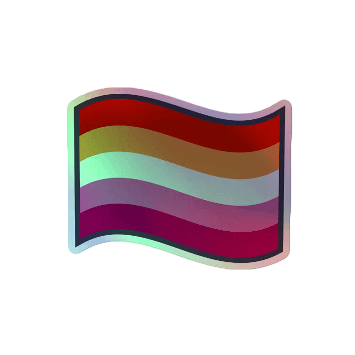 Spectrum Wave Holographic Sticker Set product image (2)