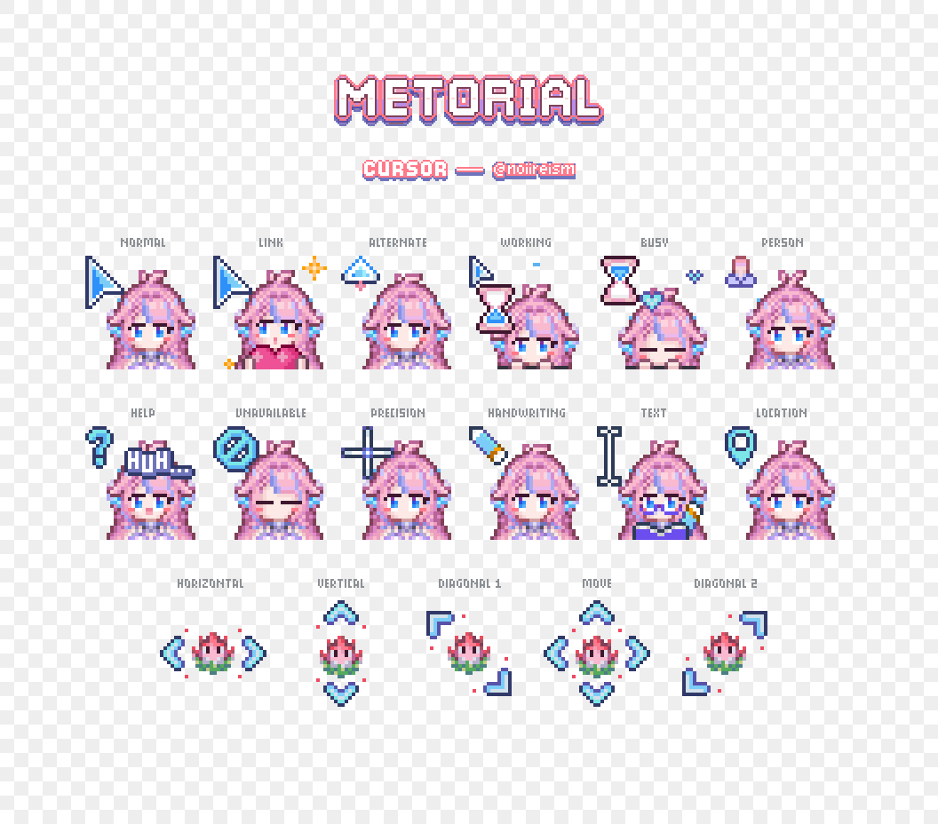 Metorial Cursor Pack (version A) product image (2)