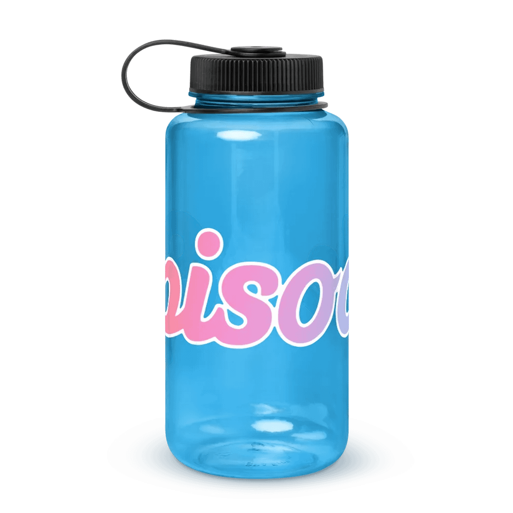 Episode Wide Mouth Plastic Water Bottle With Gradient Logo product image (1)