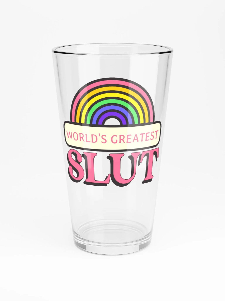 World's Greatest Slut pint glass product image (3)