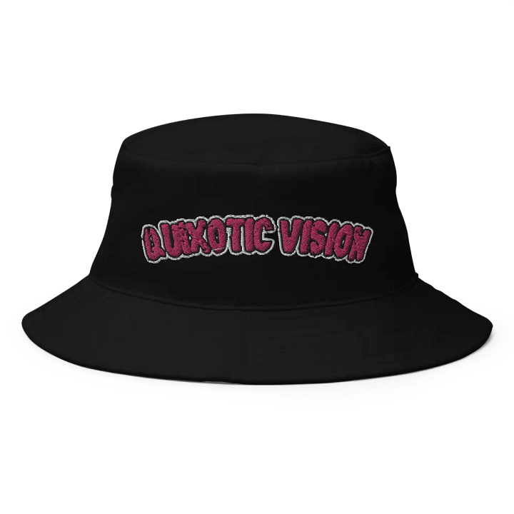 Quixotic Vision Pink Letter Bucket Hat product image (1)