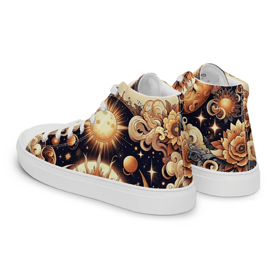 Men's High Top Canvas Shoes product image (53)