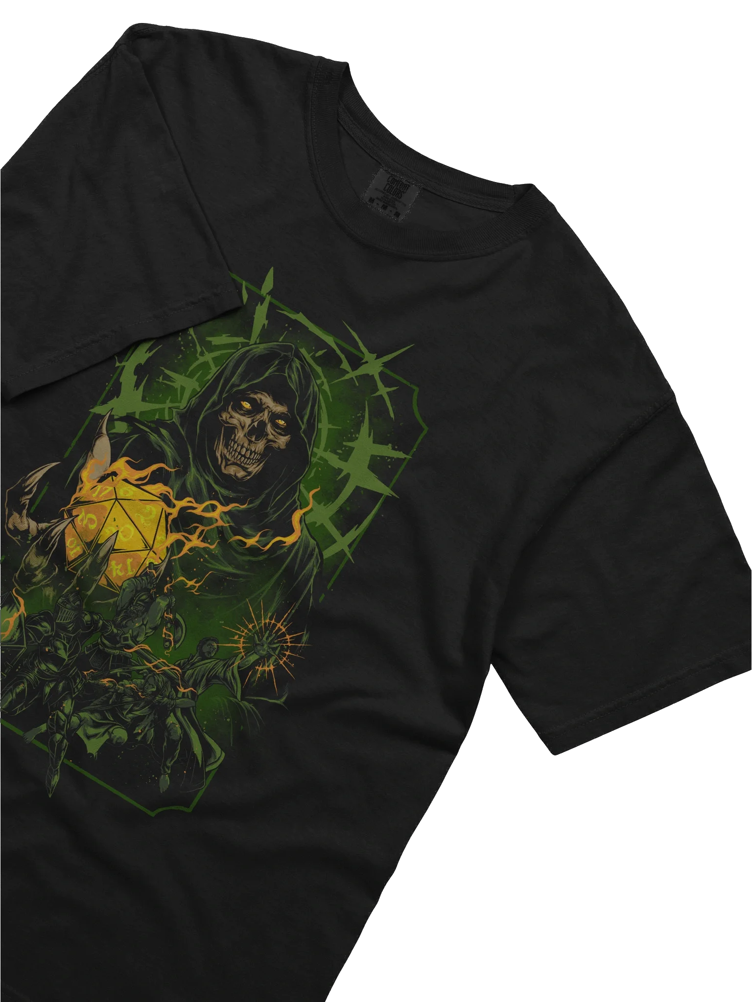 Death Saving Throws Tee (no text) product image (2)