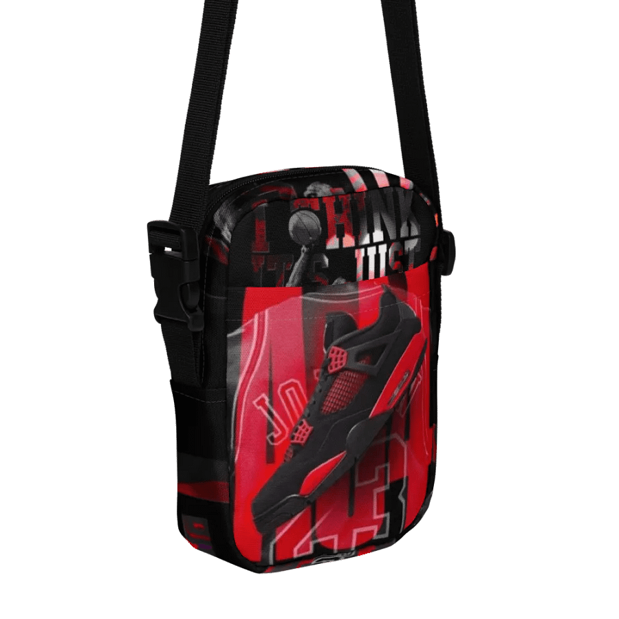 Buhay Tuklas Michael Jordan Thunder Red All-Over Crossbody Bag product image (4)
