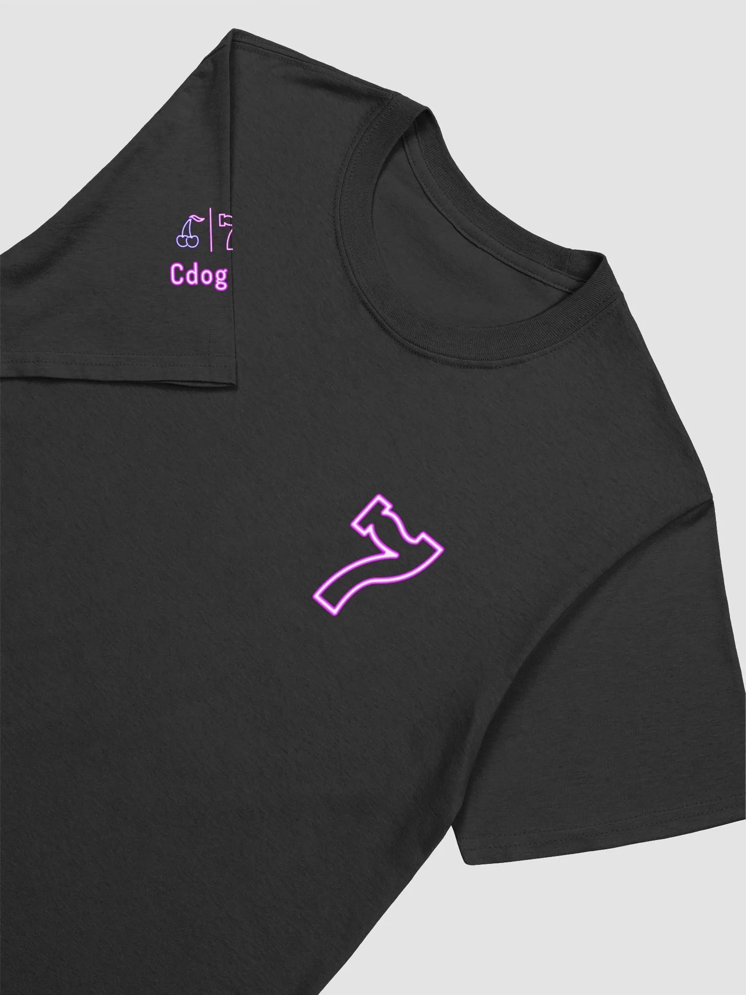 Cdog Spins 7 T-shirt Black product image (3)