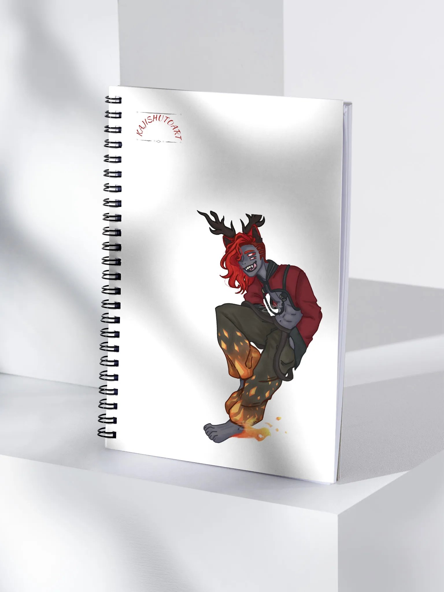 Spiral Notebook - Ignis Welcome To The Fire Pit product image (4)