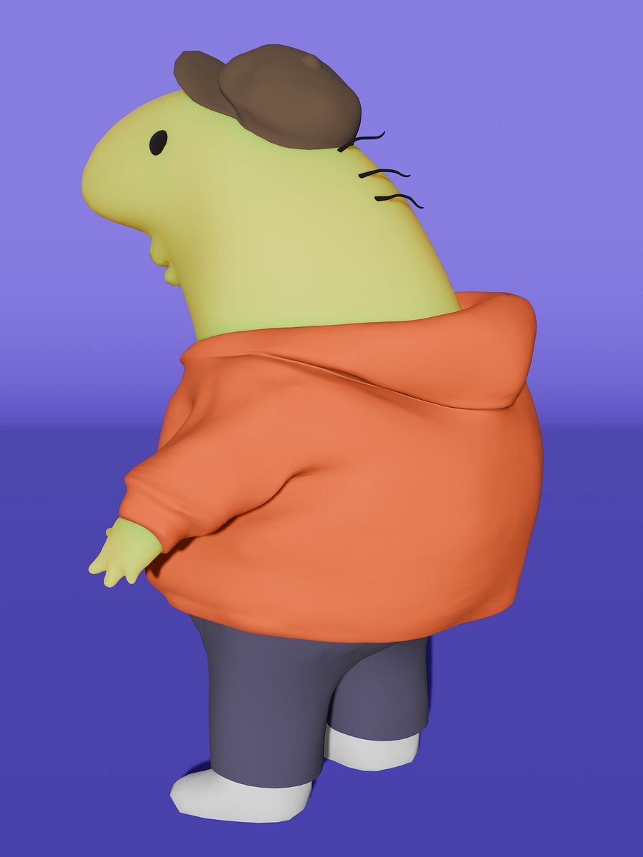 Charlie 3D Model product image (3)