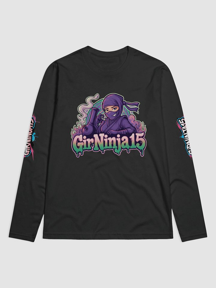 GIRNINJA15 Graffiti Style Long Sleeve Shirt product image (1)