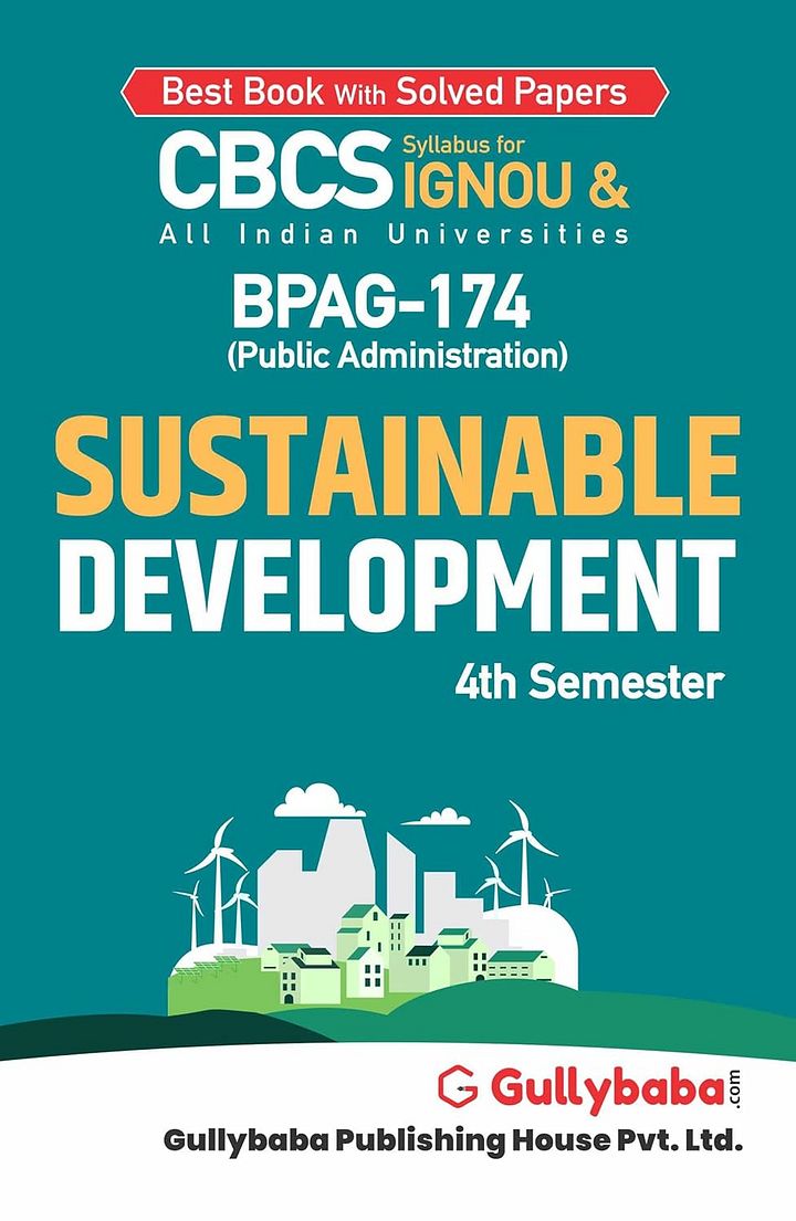 IGNOU BPAG-174 - Sustainable Development product image (1)