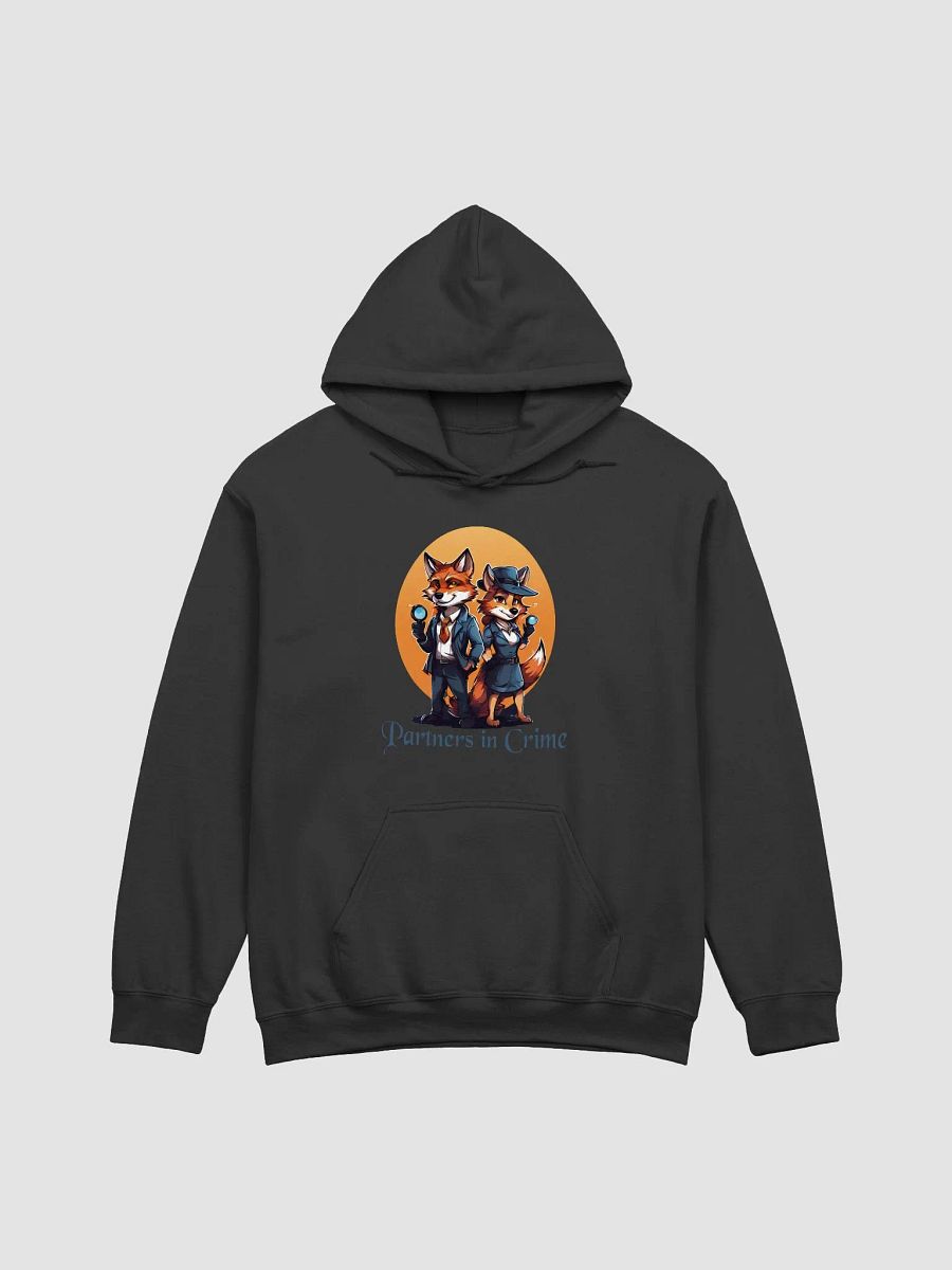 Partners in Crime Funny Gildan Unisex Classic Hoodie – Stylish & Funny Fox Couple Hoodie for Couples product image (1)