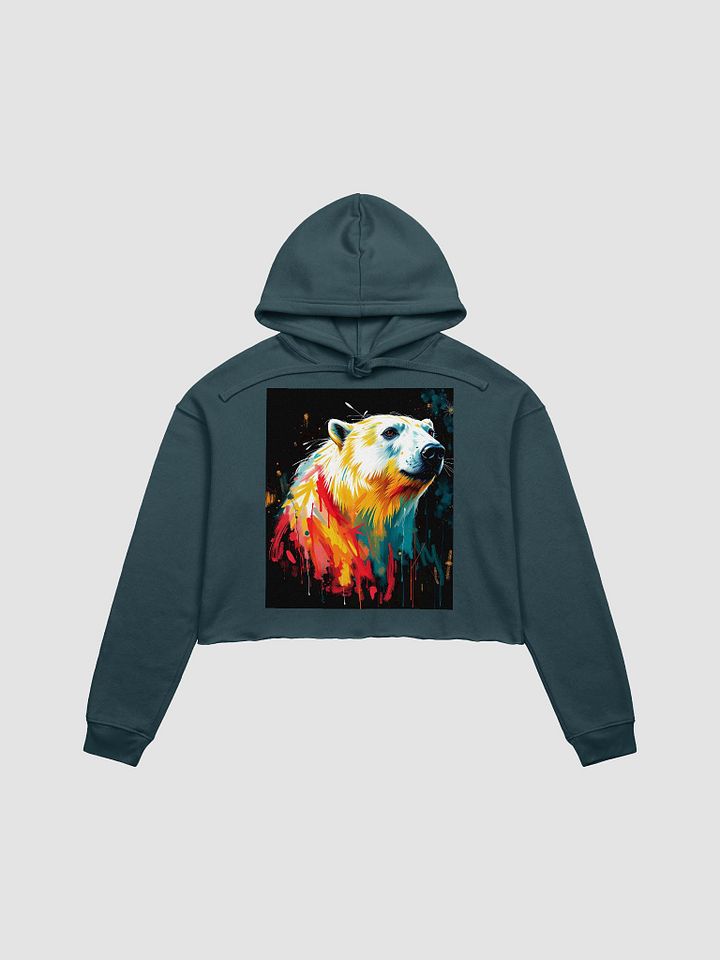 Cozy Chic Fleece Crop Hoodie product image (1)
