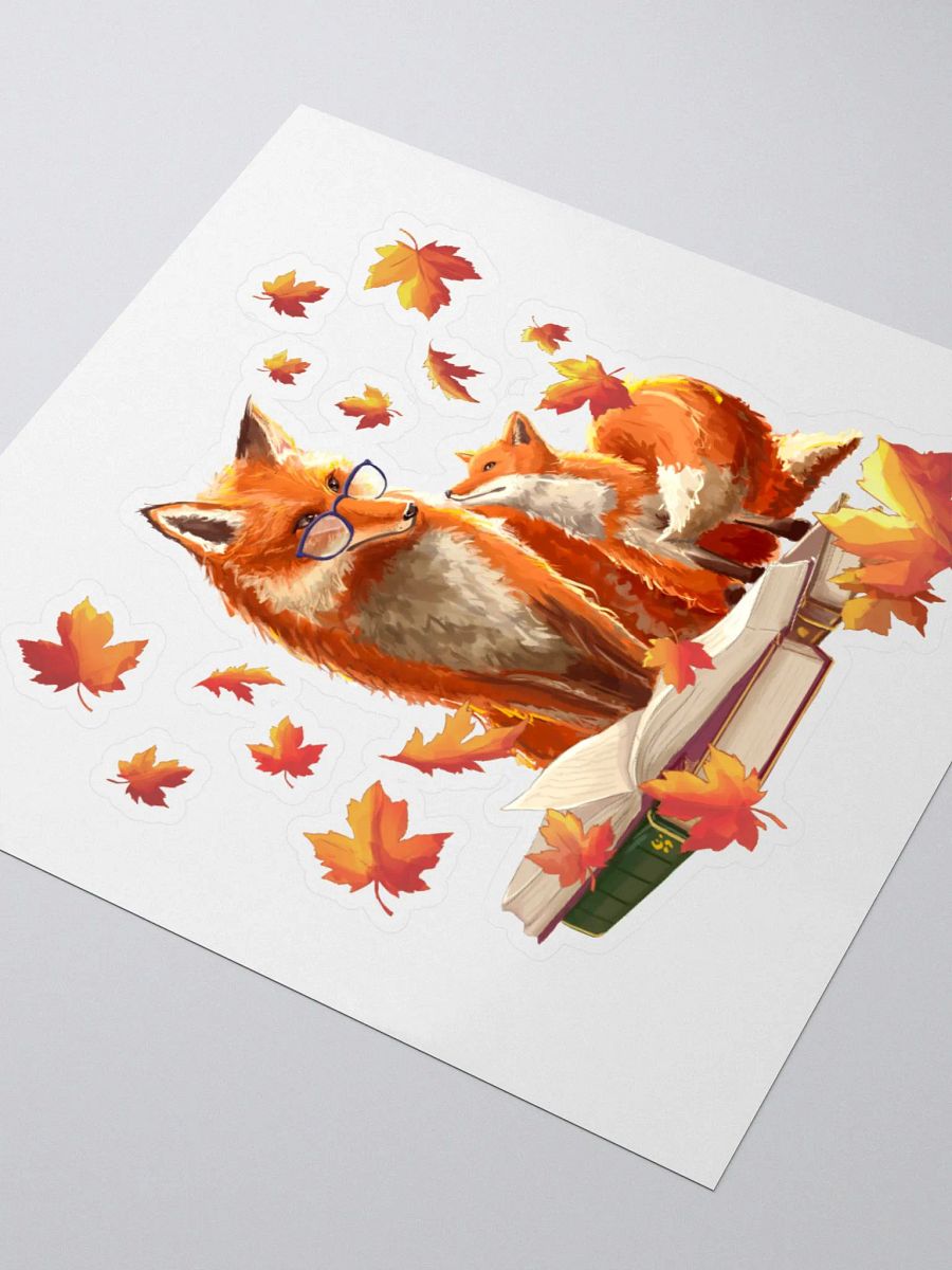 Fall Fox Family Stickers product image (7)
