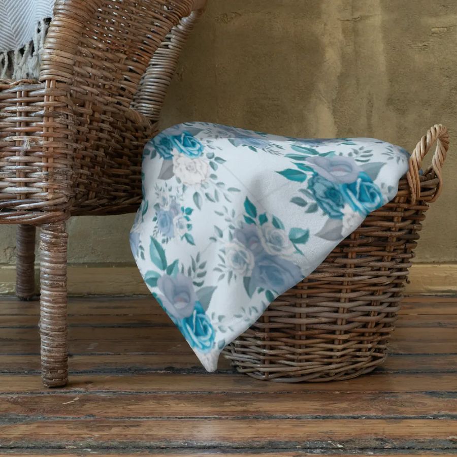 Blue Roses Blanket product image (10)
