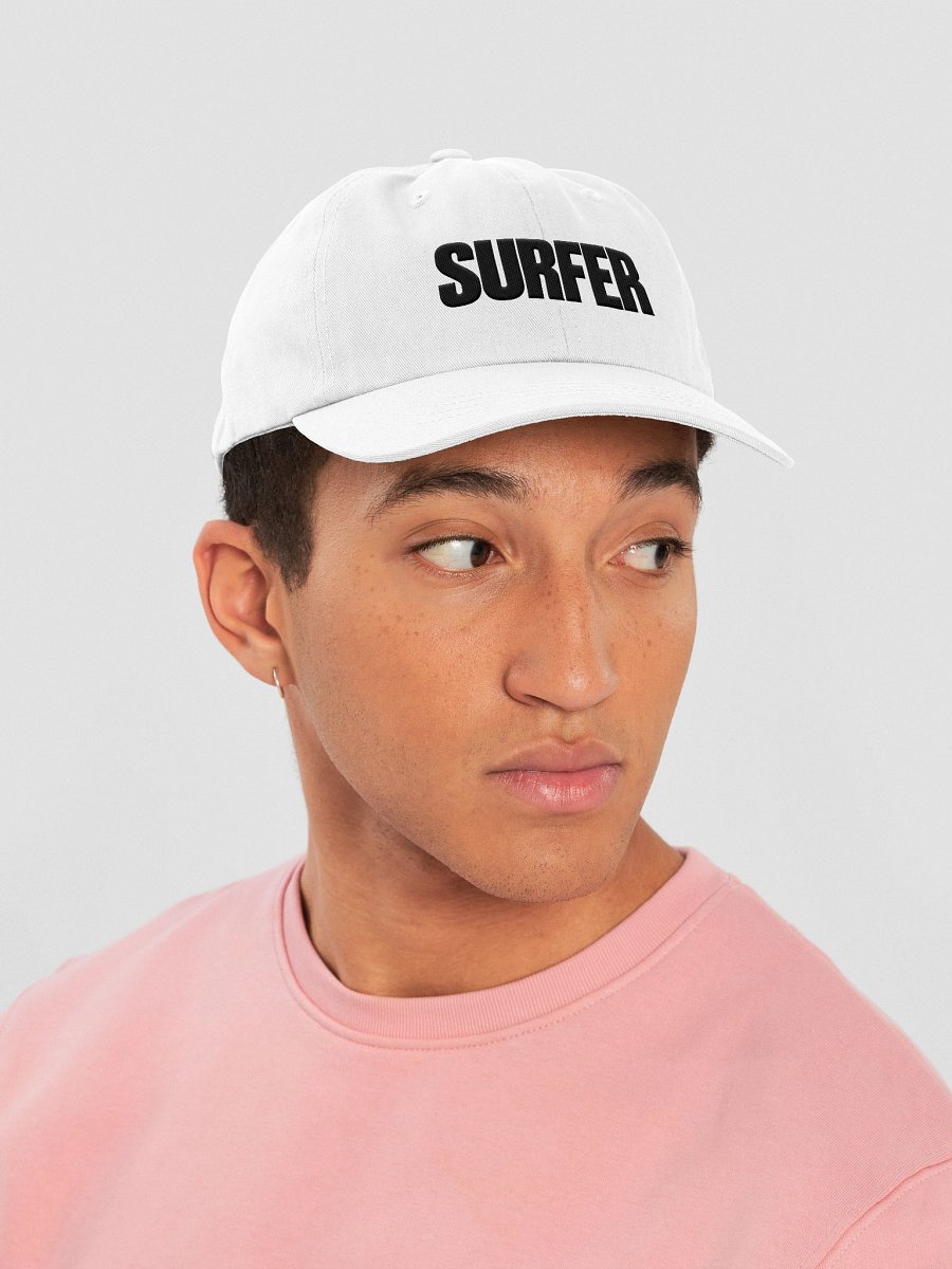 Surfer Logo Dad Hat (Light) product image (17)