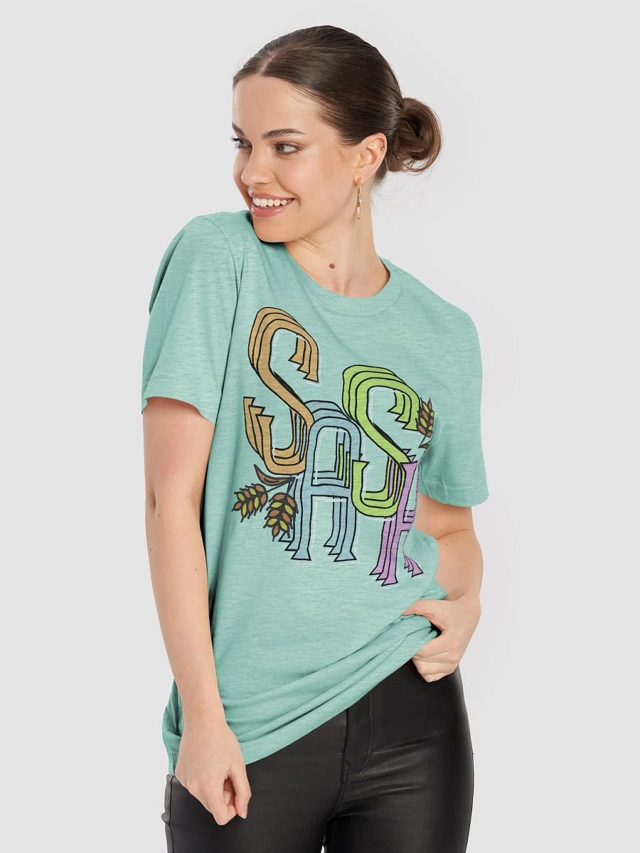 SASK Saskatoon Saskatchewan Vibrant Stylized T-Shirt product image (21)