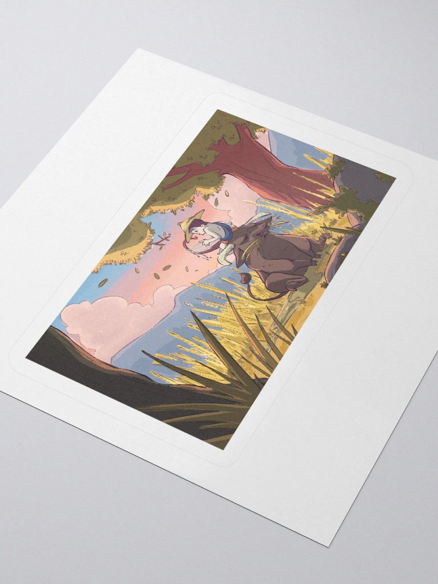 Serenading a Buffalo | Kiss Cut Stickers product image (9)