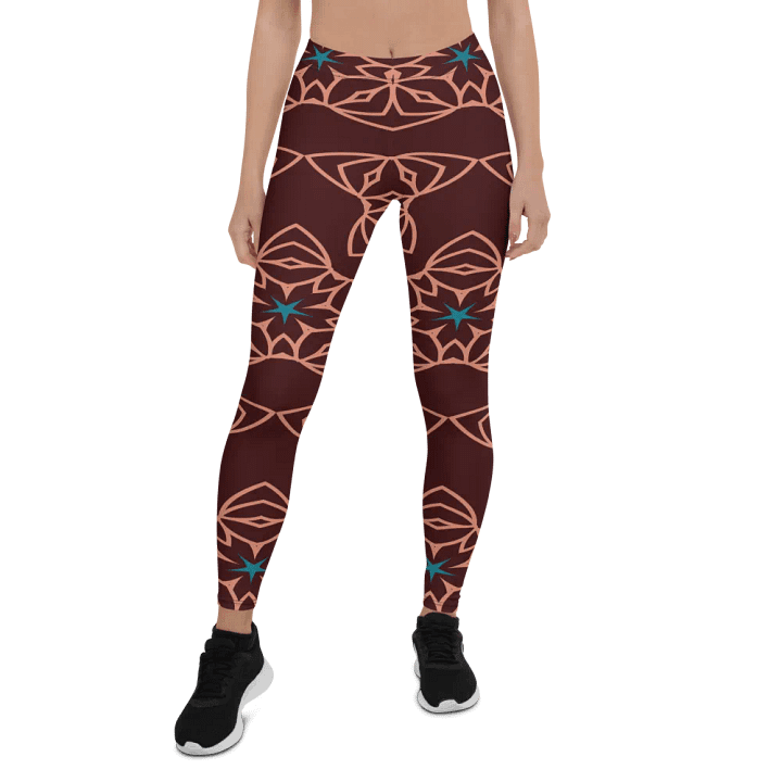 Symmetric Starburst All-Over Leggings product image (1)
